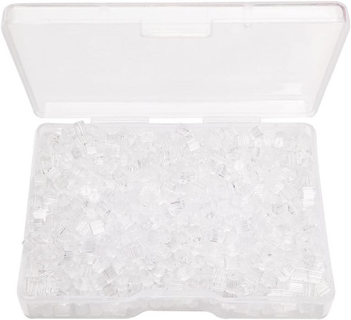1000pcs silicone earring - 1000pcs,