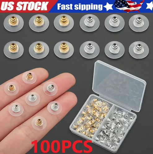 100 pcs metal - 100, clutch