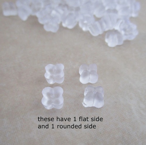 20x silicone flower 5mm - silicone,