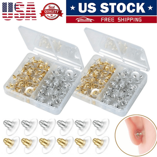 200 earring backs metal - earring,