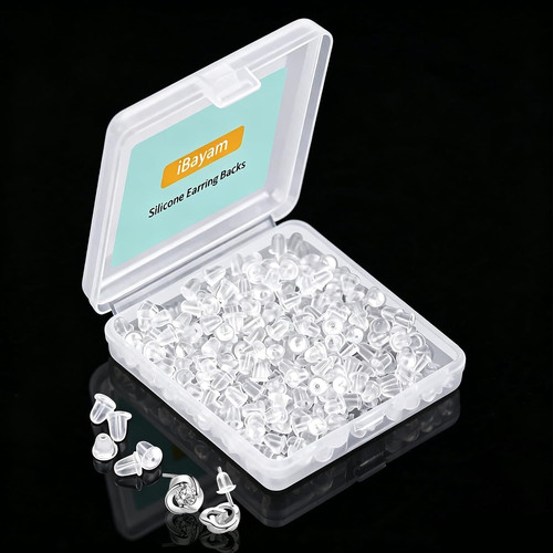 Silicone earring backs - backs,