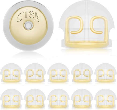 18k gold locking secure - 18k,