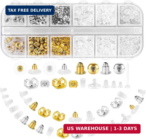 620pcs earring backs set - set, 12