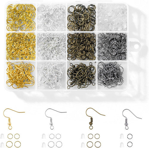 Colors earring hooks - colors, 890